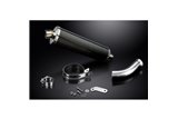 KTM 790 DUKE 2018-19 450MM OVAL CARBON BSAU SILENCER EXHAUST KIT