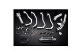 SUZUKI GSX-S1000F 2015-2020 225MM SCARICO COMPLETO SILENZIATORE OVALE IN CARBONIO