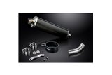 KAWASAKI 1000SX NINJA 2020-2024 450MM OVAL CARBON EXHAUST SILENCER KIT