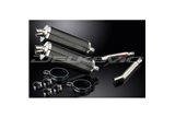 YAMAHA XJ900S DIVERSION 94-03 KIT SCARICO SILENZIATORE BSAU CARBONIO 350MM