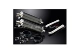 KIT SCARICO SILENZIATORE BSAU CARBONIO HONDA CBR1100XX BLACKBIRD 96-09 350MM