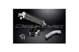 BMW F800S F800ST 2006-2014 KIT SCARICO SILENZIATORE BSAU CARBONIO 350MM