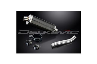 KIT SCARICO SILENZIATORE BSAU CARBONIO KAWASAKI ZX10R NINJA 2004-2005 350MM