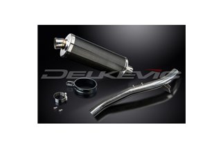 TRIUMPH TIGER 1050 2006-2012 KIT SCARICO SILENZIATORE BSAU IN CARBONIO DA 350 MM