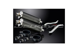 YAMAHA XJ600N XJ600S DIVERSION 92-04 350MM CARBON BSAU SILENCER EXHAUST