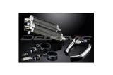 HONDA CBR1000F 1987-1999 350MM CARBON BSAU SILENCER EXHAUST KIT