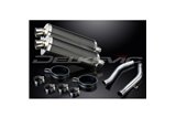 KAWASAKI Z1000 2003-2006 350MM CARBON BSAU SILENCER EXHAUST KIT