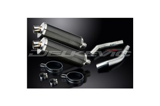 KIT SCARICO BSAU CARBONIO OVALE HONDA ST1300 ABS PAN EUROPEAN 2002-2017 350MM