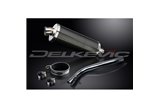 SUZUKI GSXR1000 K9 2009-11 DECAT 350MM CARBONIO BSAU SILENZIATORE SCARICO KIT