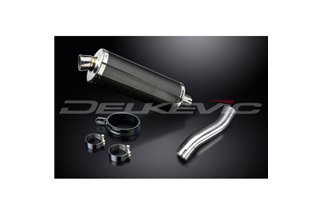 HONDA CBR500R 2013-2015 350MM CARBON BSAU SILENCER EXHAUST KIT