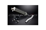 HONDA CBR500R 2013-2015 350MM CARBON BSAU SILENCER EXHAUST KIT