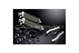 TRIUMPH TROPHY 1200 1995-2003 KIT SCARICO SILENZIATORE BSAU CARBONIO 350MM