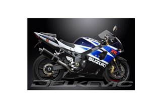 SUZUKI GSXR1000 2003-2004 K3-K4 350MM CARBONIO KIT SCARICO SILENZIATORE BSAU