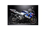 SUZUKI GSXR1000 2003-2004 K3-K4 350MM CARBONIO KIT SCARICO SILENZIATORE BSAU