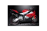 BMW S1000RR 2015-2016 KIT SCARICO SILENZIATORE BSAU CARBONIO OVALE 350MM