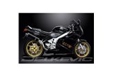 HONDA VFR750 1990-1993 HI LEVEL 350MM CARBON BSAU SILENCER EXHAUST KIT