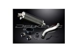 TRIUMPH SPEED TRIPLE 955I 02-04 KIT SCARICO BSAU CARBONIO OVALE 350MM HI LEVEL