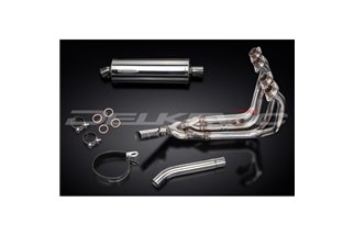 SISTEMA DI SCARICO COMPLETO YAMAHA YZF600R THUNDERCAT 350MM ACCIAIO OVALE TUTTI GLI ANNI