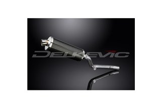 SUZUKI DRZ400SM DR-Z400SM 350MM OVAL CARBON BSAU SILENCER EXHAUST KIT