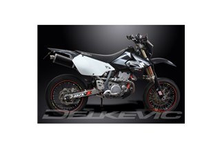 SUZUKI DRZ400SM DR-Z400SM KIT SCARICO SILENZIATORE BSAU CARBONIO OVALE DA 350 MM