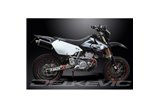 SUZUKI DRZ400SM DR-Z400SM KIT SCARICO SILENZIATORE BSAU CARBONIO OVALE DA 350 MM