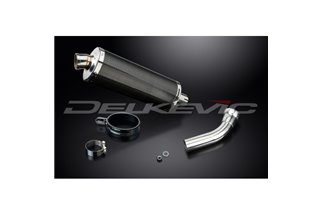 K1200GT 2006-2009 / OVAL 350MM (14 INCH) CARBON FIBRE SILENCER