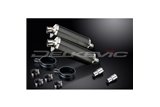 TRIUMPH SPEED TRIPLE 1050 05-10 KIT SCARICO SILENZIATORE BSAU CARBONIO OVALE 350MM