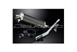 SUZUKI GSX750 1998-2002 KIT SCARICO SILENZIATORE BSAU CARBONIO OVALE 350MM