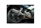 HONDA VFR800FI 98-01 FULL EXHAUST SYSTEM 350MM STAINLESS OVAL BSAU SILENCER