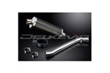 KIT SCARICO SILENZIATORE KAWASAKI ZX10R NINJA 16-18 DECAT 350MM OVALE IN CARBONIO BSAU