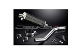 SUZUKI GSXR600 06-07 K6-K7 DECAT 350MM OVALE CARBONIO BSAU KIT SCARICO SILENZIATORE