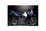 KLR650 E 2008-2018 2022-2024 / SILENZIATORE OVALE IN FIBRA DI CARBONIO DA 350 MM (14 POLLICI)