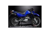 YAMAHA XT600 E 1990-2005 KIT SCARICO SILENZIATORE BSAU CARBONIO OVALE DA 350 MM