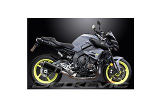 KIT SILENZIATORE DI SCARICO OVALE IN CARBONIO YAMAHA MT-10 MT10 2016-2021 350MM