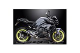 KIT SILENZIATORE DI SCARICO OVALE IN CARBONIO YAMAHA MT-10 MT10 2016-2021 350MM