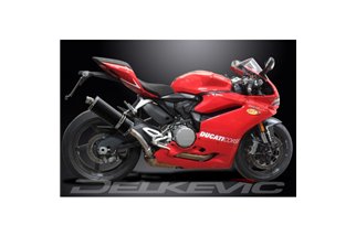 DUCATI PANIGALE 959 2016-2018 KIT SCARICO SILENZIATORE BSAU CARBONIO OVALE 350MM