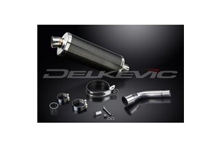 HONDA MSX125 GROM 2013-15 350MM CARBONIO BSAU SILENZIATORE KIT SCARICO CODA ORDINATA