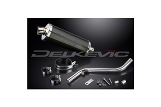 BMW R1100 R1150RS 1993-2005 350MM OVAL CARBON BSAU SILENCER EXHAUST KIT