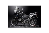 BMW R1200GS 2010-2013 KIT SCARICO SILENZIATORE BSAU CARBONIO OVALE 350MM