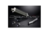 TRIUMPH DAYTONA 2001-2002 KIT SCARICO SILENZIATORE BSAU CARBONIO OVALE DA 350 MM