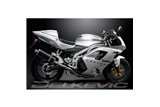 TRIUMPH DAYTONA 2001-2002 KIT SCARICO SILENZIATORE BSAU CARBONIO OVALE DA 350 MM