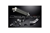 KIT SCARICO SILENZIATORE BSAU CARBONIO OVALE KAWASAKI Z900 2017-2019 350MM