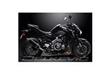 KIT SCARICO SILENZIATORE BSAU CARBONIO OVALE KAWASAKI Z900 2017-2019 350MM