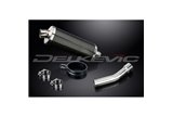 KIT SCARICO SILENZIATORE BSAU CARBONIO OVALE KAWASAKI ZX9R NINJA 1998-1999 350MM