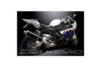 BMW S1000RR 2010-2014 KIT SCARICO SILENZIATORE BSAU CARBONIO OVALE DA 450 MM