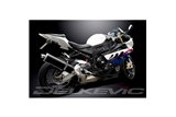 BMW S1000RR 2010-2014 KIT SCARICO SILENZIATORE BSAU CARBONIO OVALE DA 450 MM