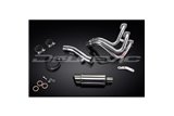 YAMAHA XSR900 16-20 SISTEMA DI SCARICO COMPLETO SILENZIATORE TONDO INOX DA 200 MM