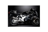 SUZUKI GSX1300R HAYABUSA 99-07 DECAT SCARICO COMPLETO 4-2 200MM INOX TONDO