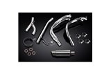 SUZUKI GSX1300R HAYABUSA 99-07 DECAT SCARICO COMPLETO 4-1 200MM ACCIAIO INOX TONDO