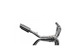 KAWASAKI Z900RS Z900SE 18-24 SISTEMA DI SCARICO COMPLETO SILENZIATORE TONDO INOX 200MM